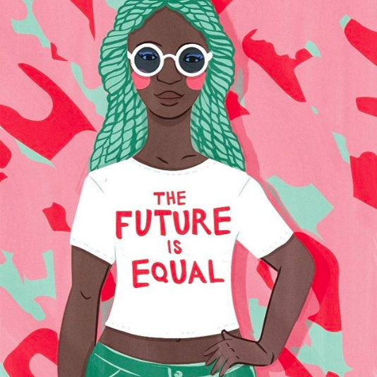 illustrator Lucia Picerno - the future is equal