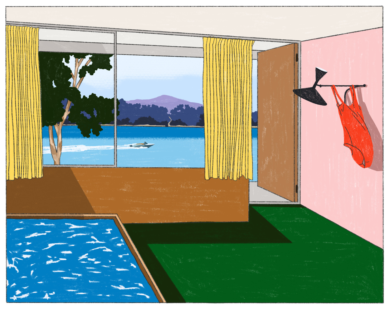 Illustrator Maaike Canne - Resort Corbusier